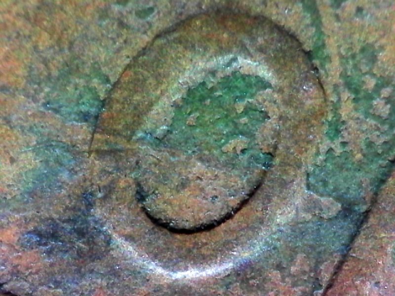 1952-S-Wheat-Penny-Stamped-On-Top-Of-Another-Coin-Or-Something-Please-Help